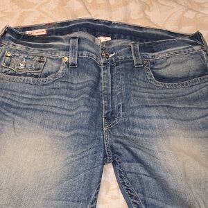 True Religion Light Blue Men's Relaxed Jeans